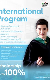 🎓 Apply for Krirk University's International Programs for FREE with Care Forever!